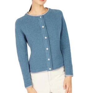 IRELANDS EYE KILLINEY CARDIGAN Wool Cashmere Blend, Women's Size M